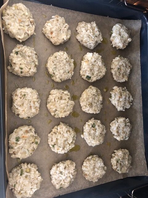 Karbanátky z mungo fazolek a rýže