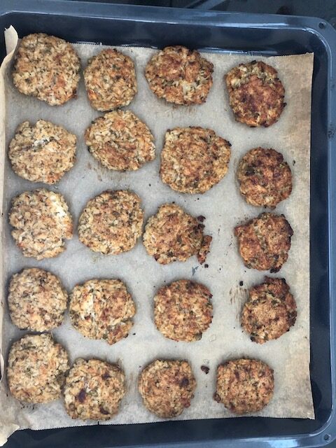 Karbanátky z mungo fazolek a rýže