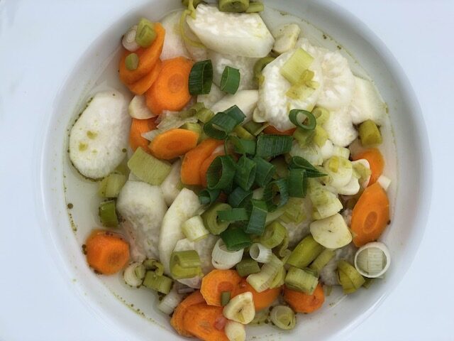 Nishime – zelenina vařená ve vrstvách