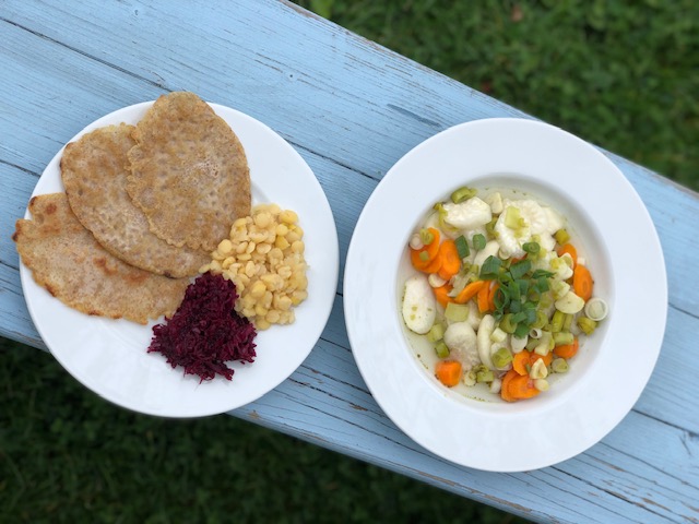 Nishime – zelenina vařená ve vrstvách