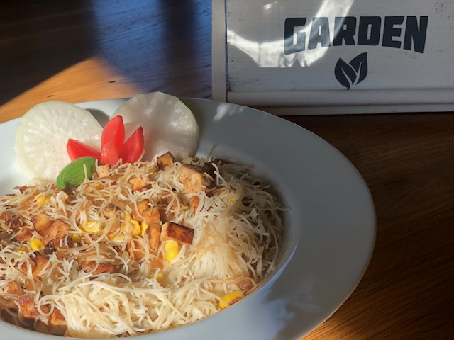 Rýžové nudle s tofu