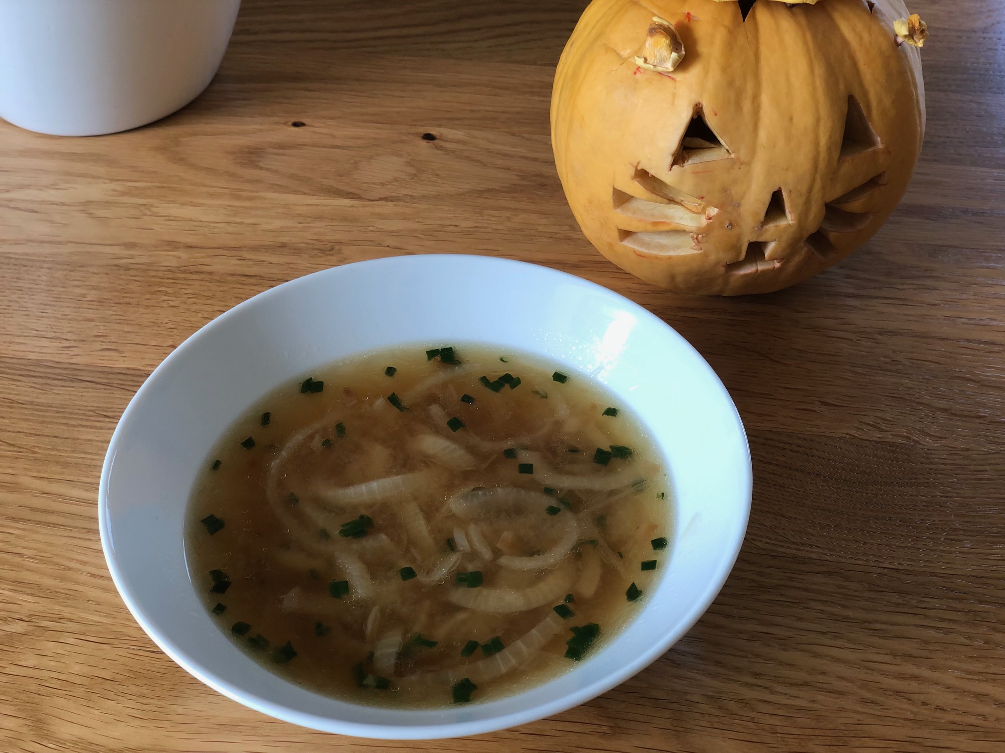 Cibulačka s miso pastou